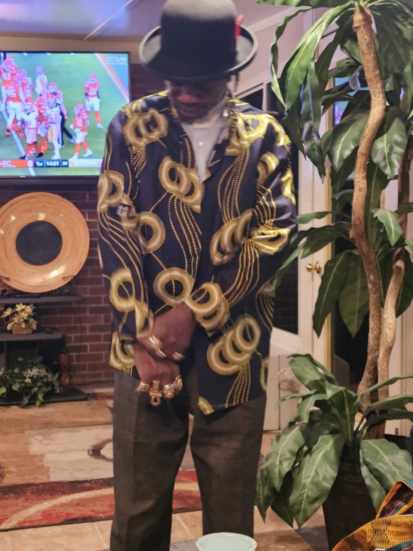 Men's African Print Tunic - Image 3