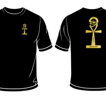 One Divine Ankh Ancestors Branded Round Neck